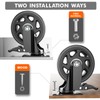 6 Inch Caster Wheels Heavy Duty Casters with Brake, Casters