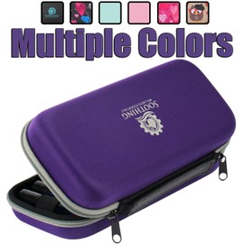 20 Bottle Essential Oil Carrying Case Premium Hard Shell Protection for up to 20 Bottles – Perfect for Roller and Standard Bottles 5ml to 10ml – Great for Travel (Orchid Purple)