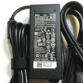 Dell Laptop Charger for Dell Inspiron 11 3000 3157 P20T P20T003 3458-3625 P47F P47F003, 45W 19.5V, HK45NM140, MagSafe, Wall Mount, 1 Count
