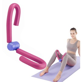 YANKUIRUI Strength Thigh Gap Trainer Thigh Trimmer Exercise Equipment Multifunctional Exerciser Arm Trainer Body Shaper(Pink)