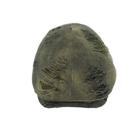 WITHMOONS Cotton Distressed Newsboy Hat Washed Vintage Cabbie Flat Cap YT31413 (Green)