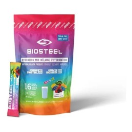 Biosteel Suplemento Hidratación Vegano Sabor Rainbow Twist 16pack Sin Gluten