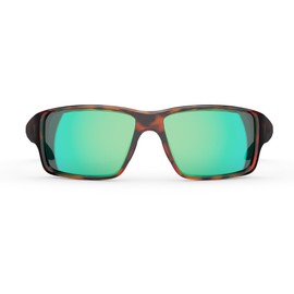Rheos Biscayne XL | Tortoise | Emerald | Floating Polarized Sunglasses | 100% UV Protection | Boating & Fishing Sunglasses | Water Sport Sunglasses | Anti-Glare | Mens & Womens Sunglasses