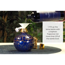 Sophia's Paradise Fragrance Lamp Oil Refills 2-Pack, Effusion Lamp Fragrance Oil for Redolere Lamps, Scented Lamp Oil for Fragrance Lamps, 16 Fluid Ounces of Catalytic Scented Oil Made in USA
