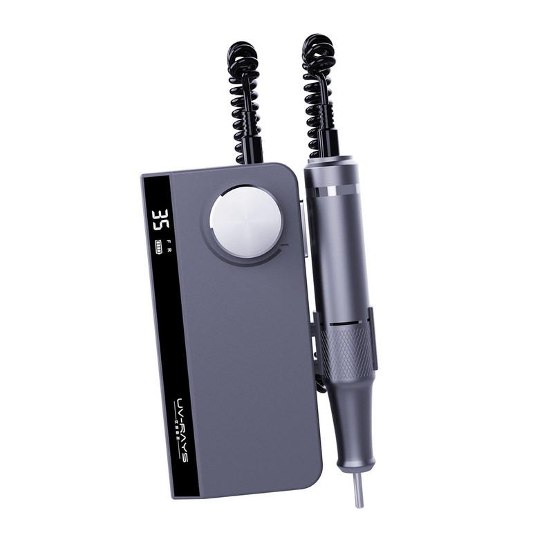 Portable Nail Drill Machine 35000 RPM Rotation Rate Adjustable Electric