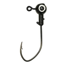 Eagle Claw Ball Head W/Pro-V Hook 1/16 Oz, Black, One Size (PFPV116-4)