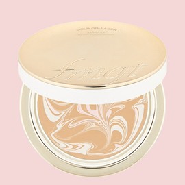 Anjumain THE FACE SHOP FMG Gold Collagen Ampoule Light Foundation 15g, 201 Apricot Beige 1 unit / 더페이스샵 에프엠지티 골드 콜라겐 앰플 광 파운데이션 15g, 201 애프리콧 베이지 1개
