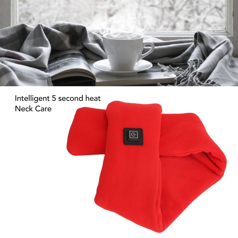 Heated Scarf Intelligent Cold Protection Warm Electric USB Heating Scarf