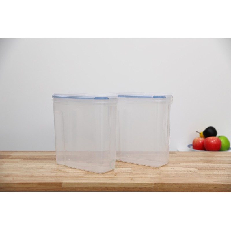 Basicwise QI003322.2 Cereal Containers, Size: 9" W x 4" L