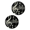 Mugmats Black Music Note