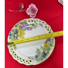 Tiffany & Co. NEW-Vtg-Brunelli "Tiffany"- 8 1/4 inches Dinner plate-Made in Italy.RARE.