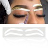 Permanent Makeup Eyebrow Auxiliary Stickers,Airbrush Brow Stickers Stencils Shape Tape,Brow
