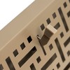 Fits 18" Baseboard Space | Corner Baseboard Register by Handua