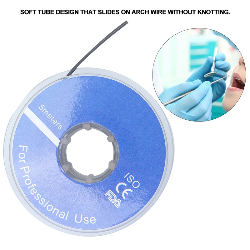 5m Professional Soft Dental Orthodontic Arch Wire Sleeves Dental Tool