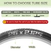 (2-Pack) 26x2.125/2.40 BicycleTubes 26x2.125/2.35/2.4 Bike Tubes