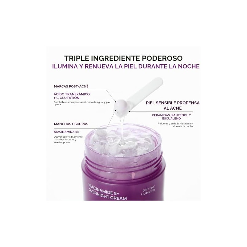 Jumiso Niacinamide 5+ Overnight Capsule Cream (50Ml/1.69 Fl Oz) –