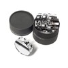 RTrhinoTuning 4PCS Wheel Center Caps Compatible with Armada Titan Pathfinder