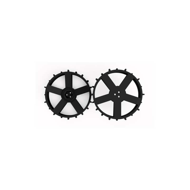 Generisch 2 x Robotic Lawnmower Drive Wheels Offroad Suitable for