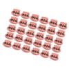30Pcs Metal Cord Locks Double Hole Zinc Alloy Durable Light
