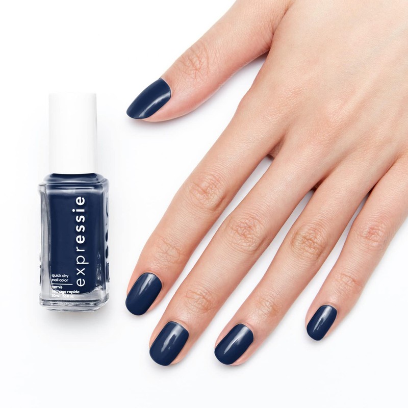 essie Schnelltrocknender Nagellack „expressie“, Vegane Formel ohne Inhaltsstoffe tierischen Ursprungs,