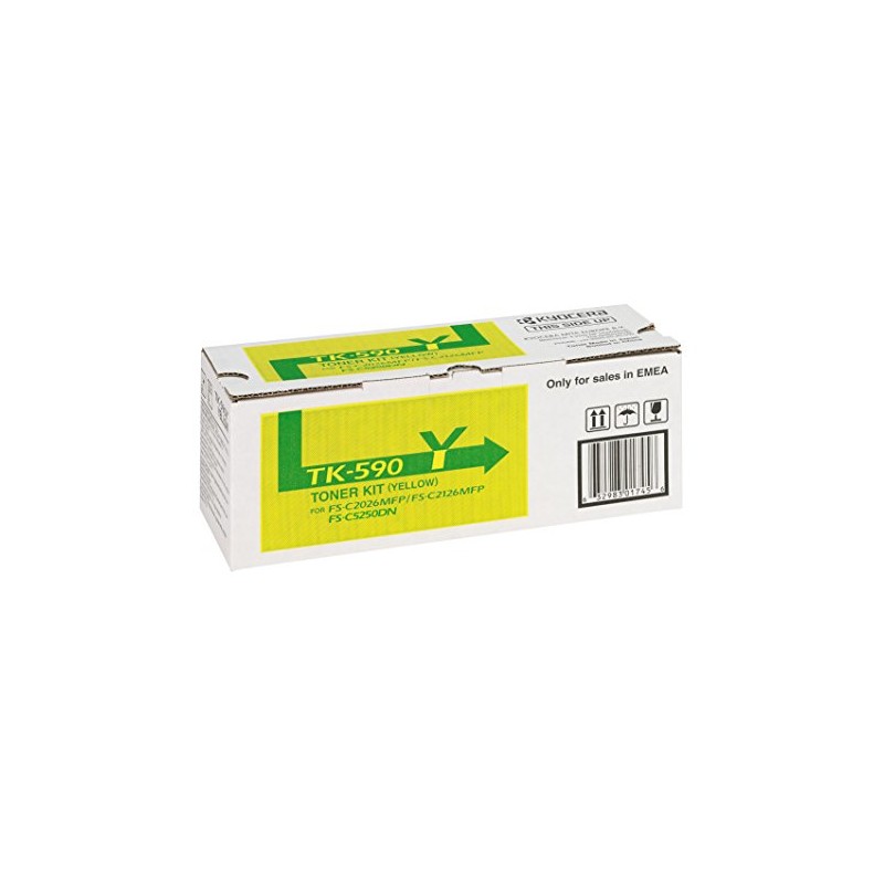 Kyocera TK 590Y - Toner kit - 1 x yellow