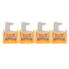 4PCS Industrial Electrical Lock Galvanized A3 Steel and PA Rotary