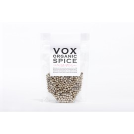 VOXSPICE Organic White Pepper Hole (Bag), 1.2 oz (35 g)