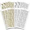 Creative Products Strong Textlines Craft Stickers, Stickers, Multi-Colour, 23 x