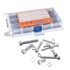 540 Pieces M3 M4 M5 Cylinder Screws with Nuts Washers