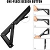 AUTOHJ Folding Shelf Brackets - 24 Inch 2 Pcs Heavy