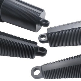 1 inch HDD Pipe-puller Carrot Carbon steel Innerduct Pulling Eye with Rear Lug for PE PVC Pipe Pulling Accessories (Grip Range 0.83″ - 1.48″)