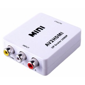 APICH Adaptador RCA a HDMI, Convertidor RCA (AV) a HDMI