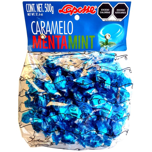 Laposse Menta Mint - Caramelo macizo sabor menta - 500