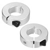 M METERXITY 2-Pack Single Split Shaft Collar 20mm Bore Aluminum