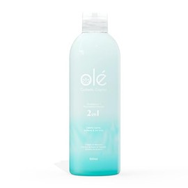 OLÉ Shampoo + acondicionador control frizz vinagre de manzana.
