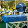 Nogeqi Pack of 24 transparent tablecloth clips, outdoor, plastic tablecloth