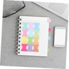 TEHAUX 24Pcs Writable Sticky Index Tabs for Organizing Notebooks Page