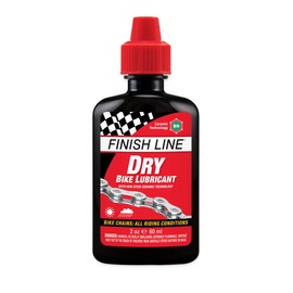 Finish Line Dry Bike Lubricant Squeeze Bottle, 2 Ounce