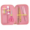 Depesche TOPModel Juicy 13324 Filled 3-Compartment Pencil Case in Cream
