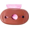 LZSOMPK Cute Poop Shaped Dog Poop Bag Holder with Sturdy