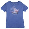 Peanuts Snoopy Baby Kids USA Skateboard America Vintage Distressed T-Shirt