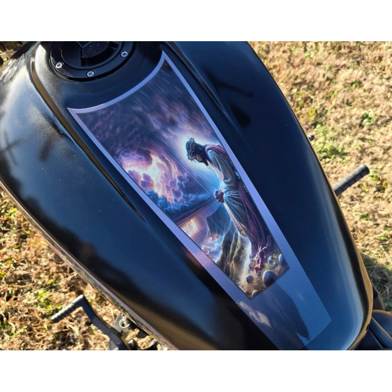 East Coast Vinyl Werkz Indian Scout motorcycle tank decals -3pc