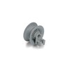 daniplus 1 x Basket Roller for Dishwasher Upper Basket Compatible
