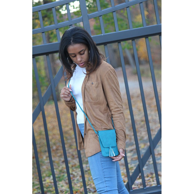 K. Carroll Accessories Harper Crossbody - Teal