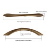 Asidrama 10 Pack 5 Inch(128mm) Antique Brass Cabinet Pulls Vintage