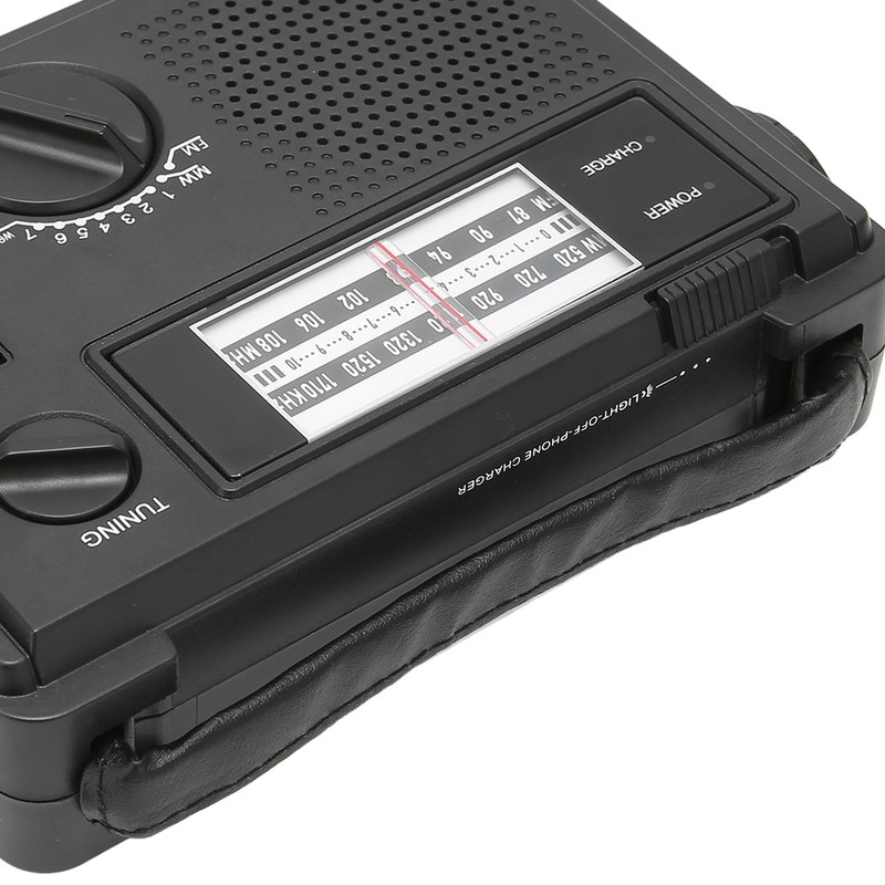 Crank Radio Portable FM AM WB Band Multi Powered Emergency