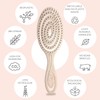 ETHEL Organic Hair Brush without pulling for women, men &
