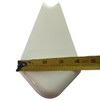 TECHVALET Slide Out Cap Trim Corner Piece Exterior Facia White