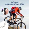 Bettinay Bike Crank Removal Tool, Multifunctional Wrench for Easy Crank