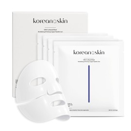 GHK-Cu Copper Peptide Hydrogel Face Mask Anti-Aging Collagen Booster for Skin Repair, Firming, Fades Acne Scars & Redness. K-Beauty Sheet Mask Treatment